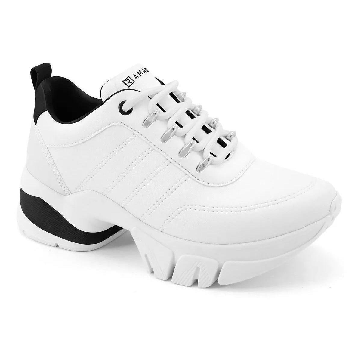 Tênis Ramarim Chuncky Dad Sneaker Plataforma Casual 2480103 Menor preço em Tênis Ramarim Chuncky Dad Sneaker Plataforma Casual 2480103