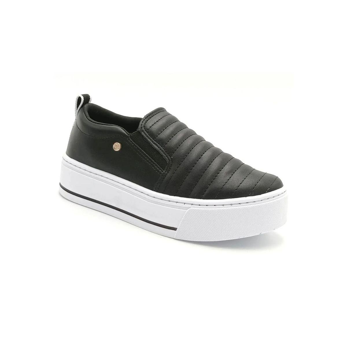 Tenis Ramarim Chunky Flatform Slip On Sem Cadarço 2297144 Preto - Preto Menor preço em Tenis Ramarim Chunky Flatform Slip On Sem Cadarço 2297144 Preto - Preto