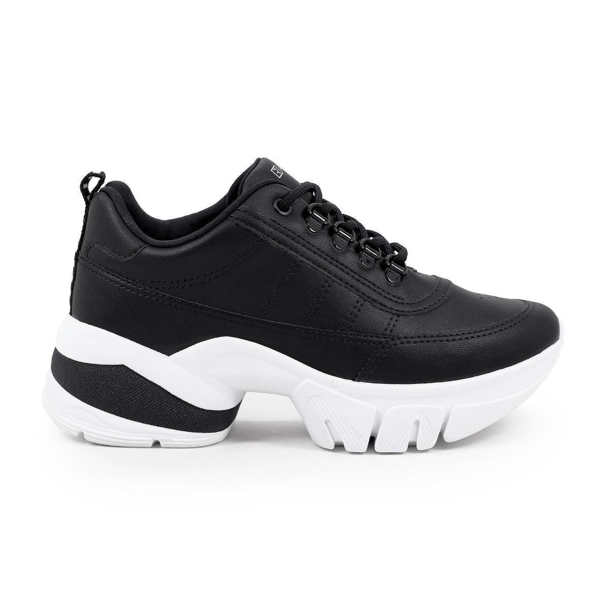 Tênis Ramarim Chunky Tratorado - Preto Menor preço em Tênis Ramarim Chunky Tratorado - Preto