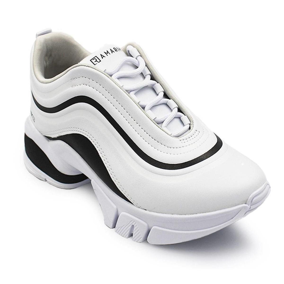 Tênis Ramarim Feminino Chuncky SNK 2180202 - Branco Menor preço em Tênis Ramarim Feminino Chuncky SNK 2180202 - Branco