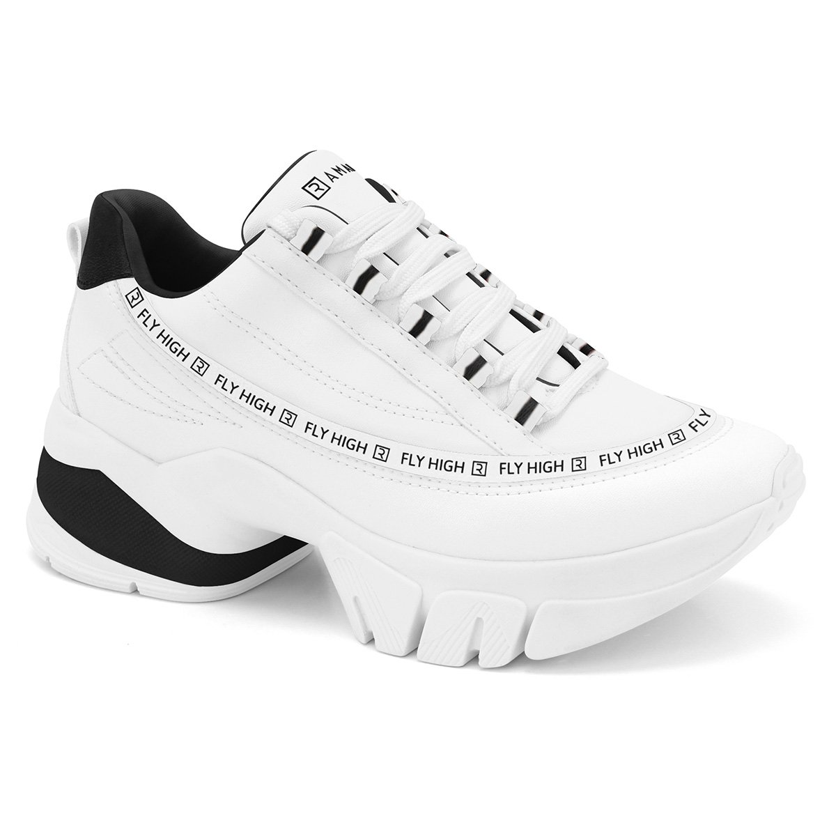 Tenis Tratorado Branco Feminino Compre Online Zattini