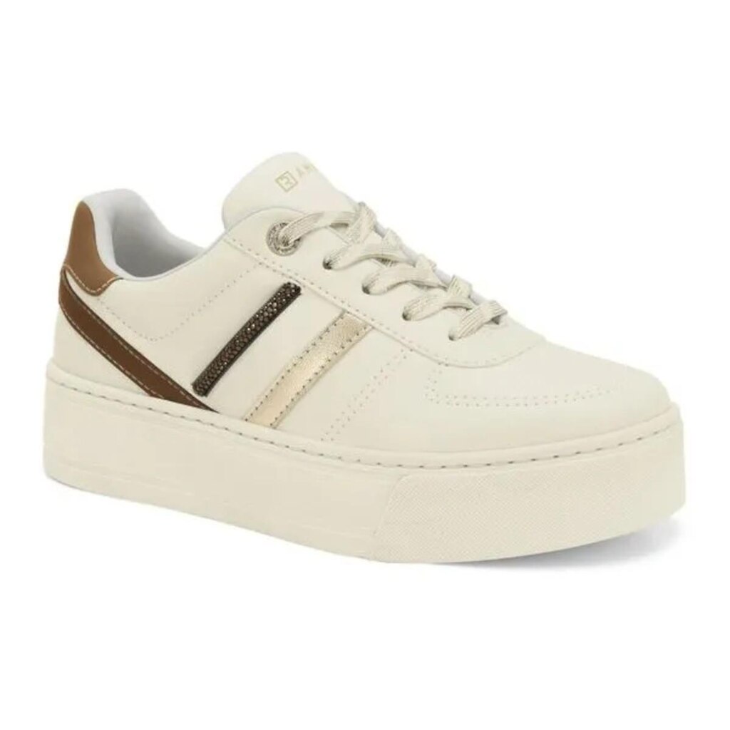 Tenis Ramarin Platform Tira Strass Feminino