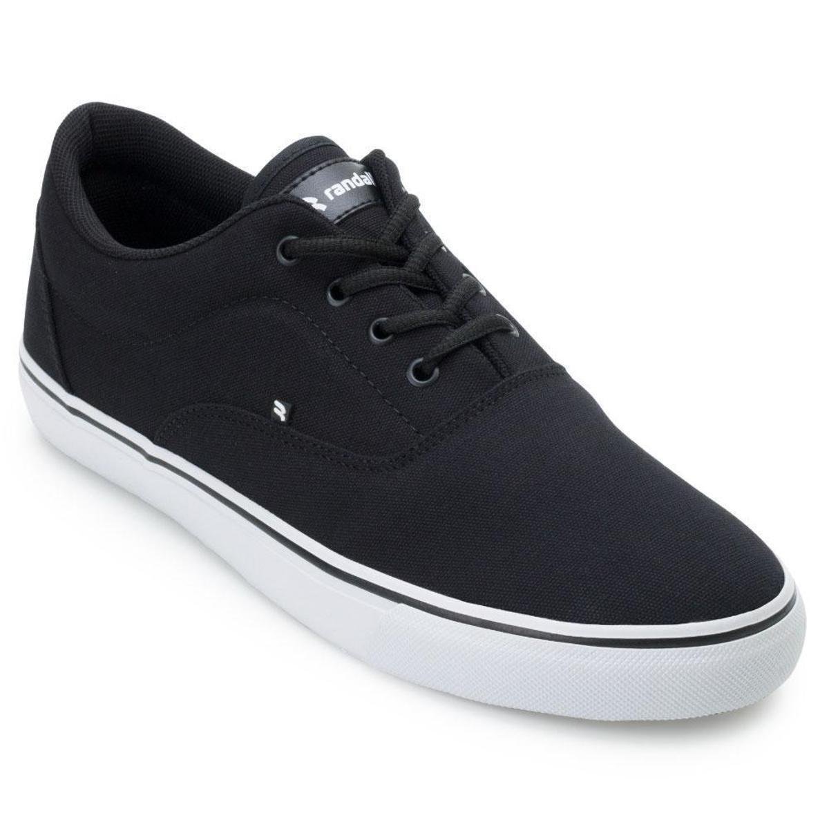 Tênis Randall Leeds AD-RL21 - Preto+Branco Menor preço em Tênis Randall Leeds AD-RL21 - Preto+Branco