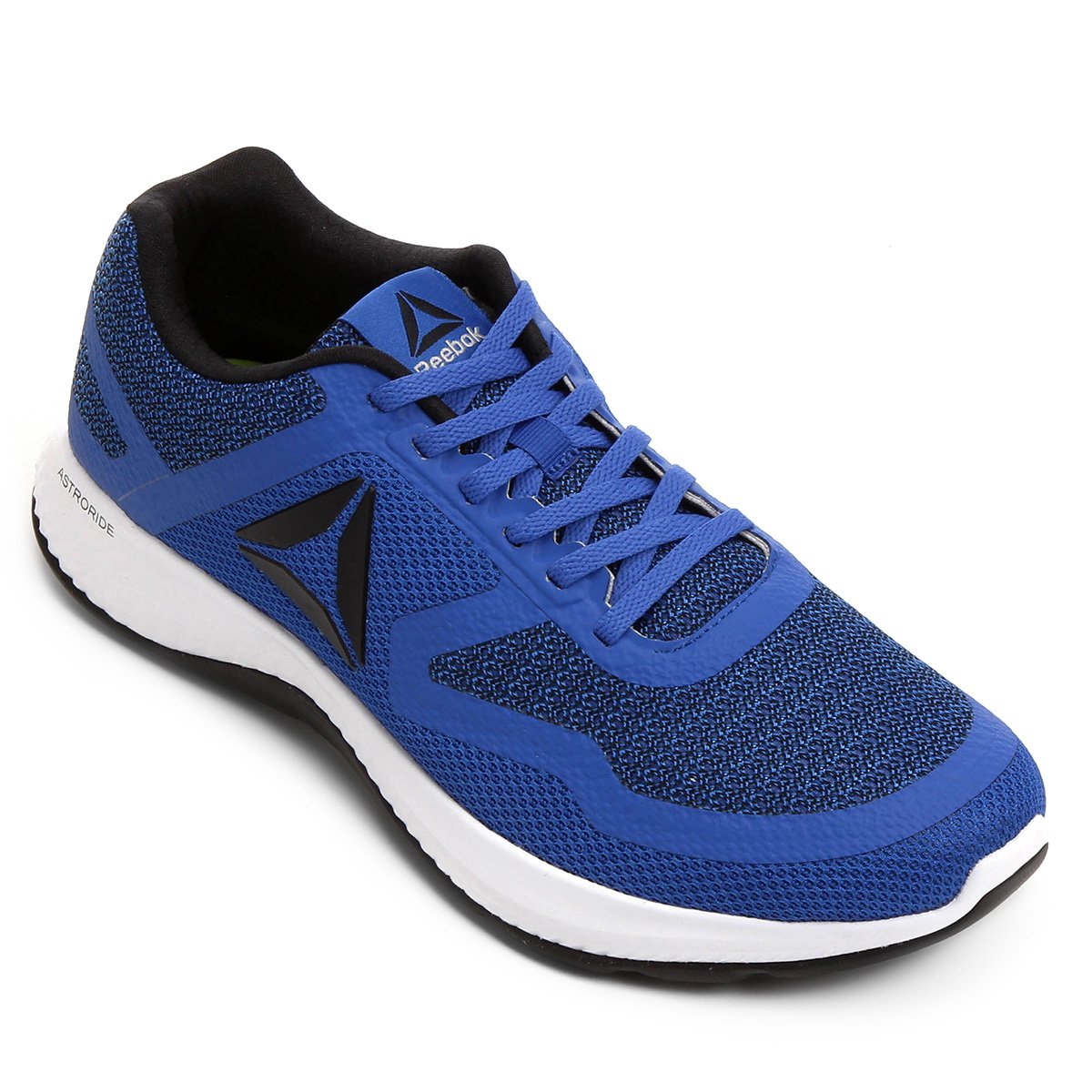 tenis reebok azul e branco