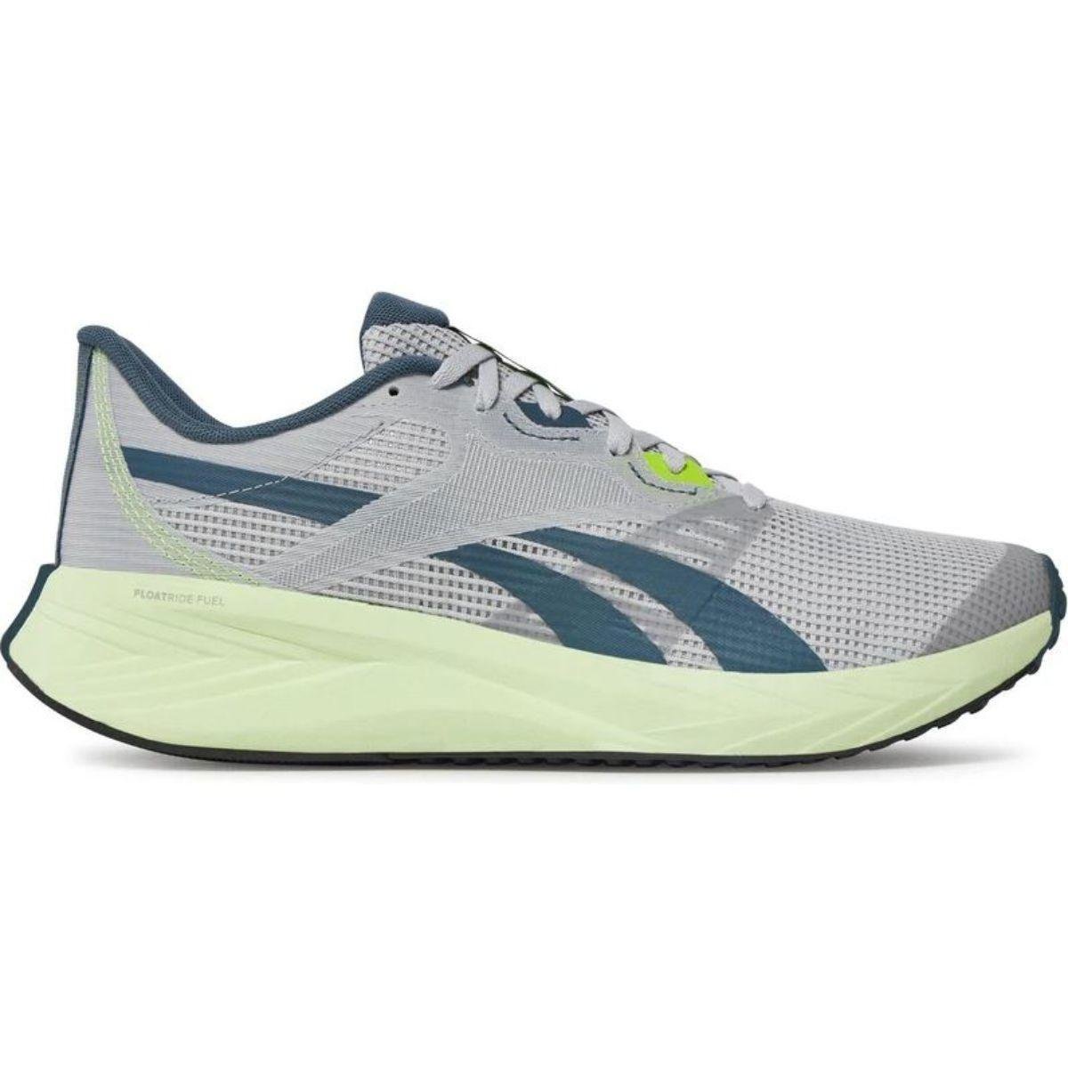 Tênis Reebok Energen Tech Plus Unissex Cinza Verde Menor preço em Tênis Reebok Energen Tech Plus Unissex Cinza Verde