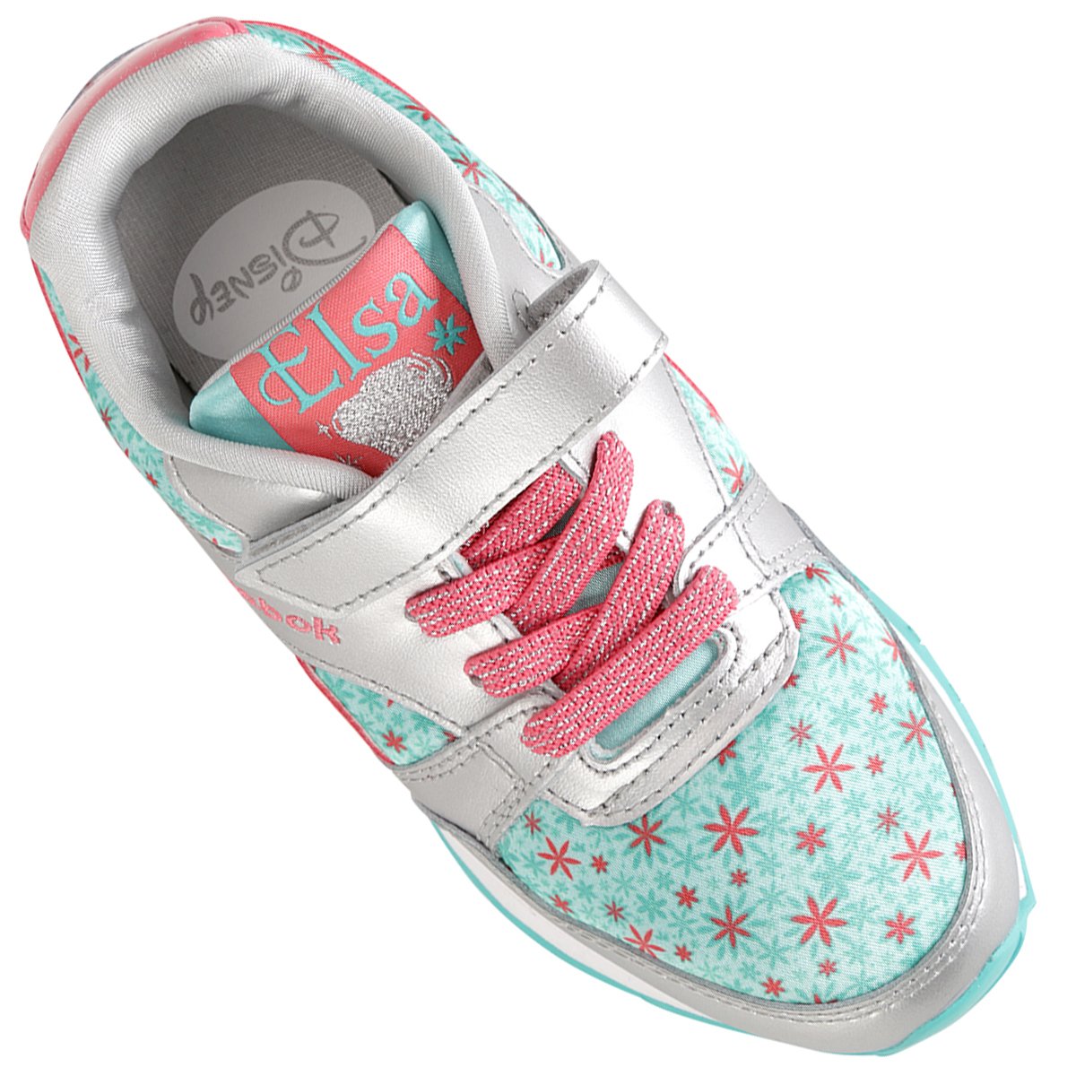 Tênis Reebok Frozen Elsa Runner Infantil - Rosa+Branco | Zattini