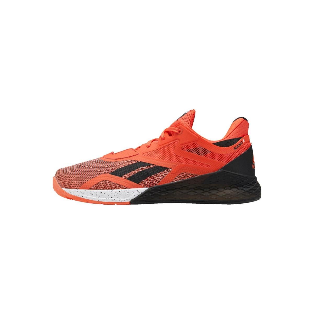 Tênis Reebok Nano X Masculino - Laranja+Preto Menor preço em Tênis Reebok Nano X Masculino - Laranja+Preto