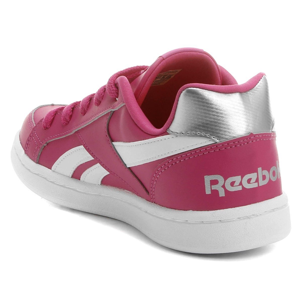 tenis reebok infantil rosa