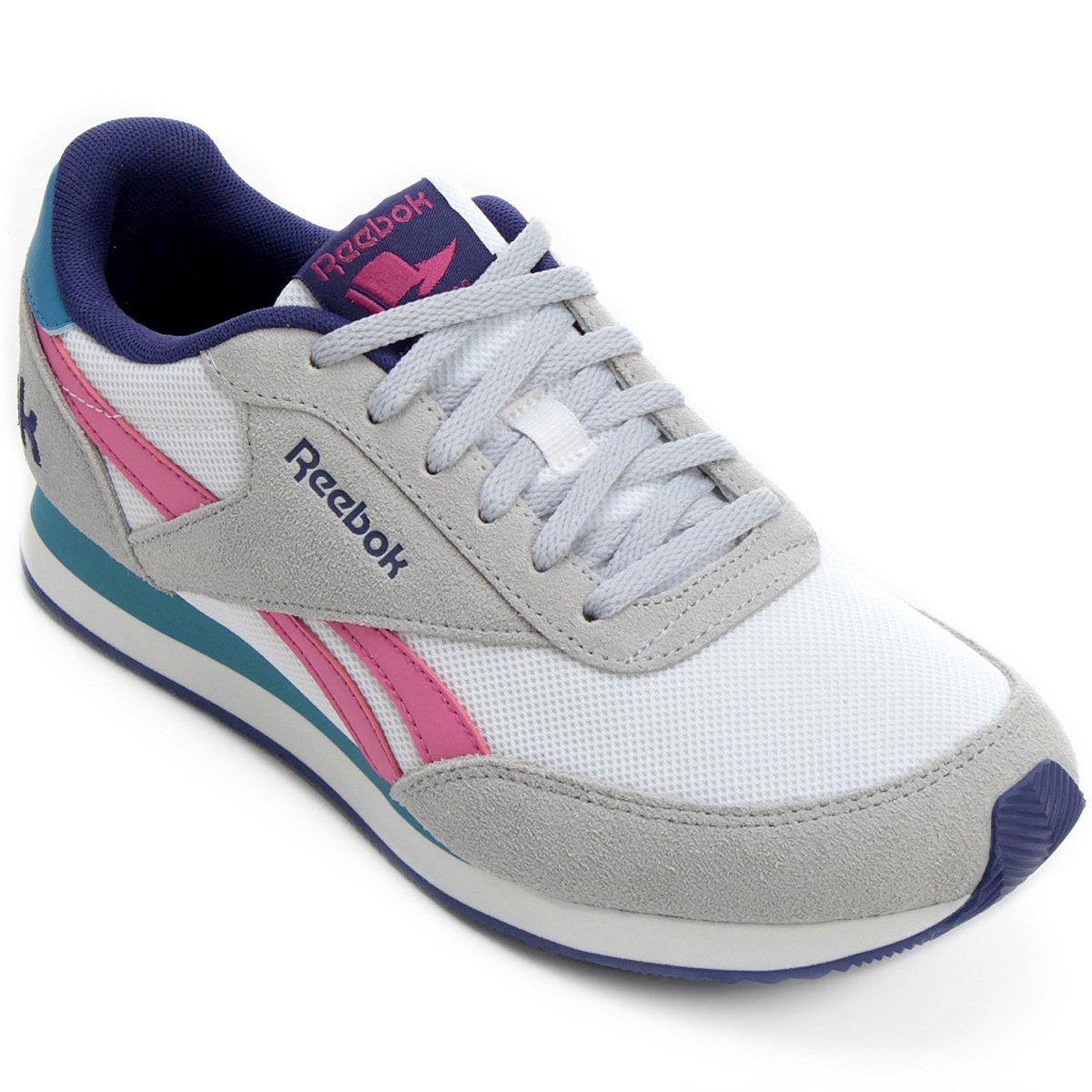 reebok branco e rosa