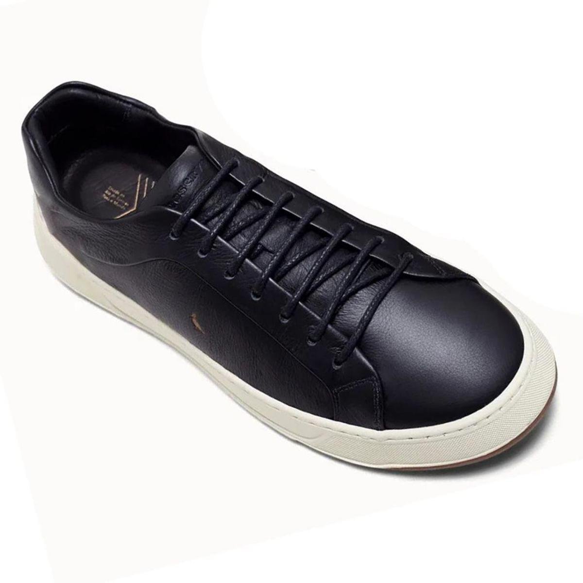 Tênis Reserva Asher Couro Masculino - Preto - 44 Menor preço em Tênis Reserva Asher Couro Masculino - Preto - 44