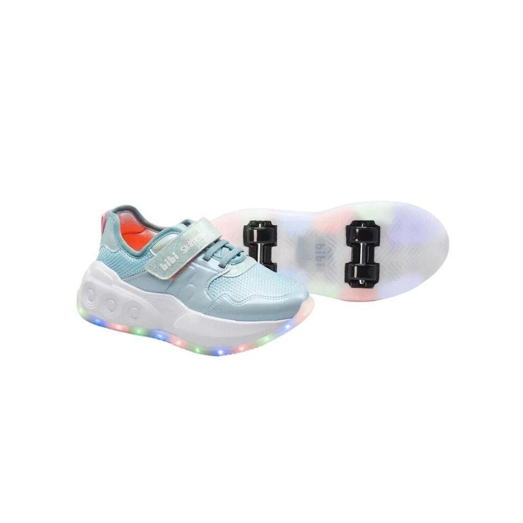Tênis Rodinha com Led Menina Bibi Skatenis Light 3.0