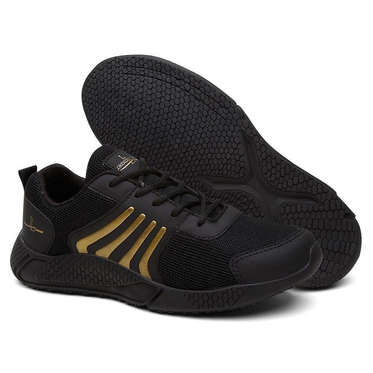 tenis running masculino preto
