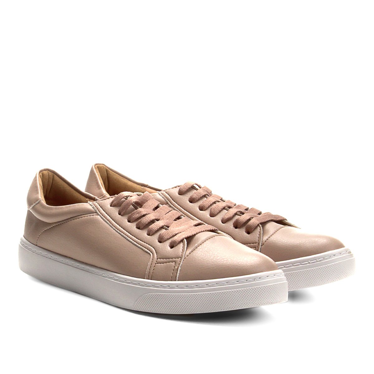 Tênis Santa Lolla Básico Feminino - Bege Menor preço em Tênis Santa Lolla Básico Feminino - Bege