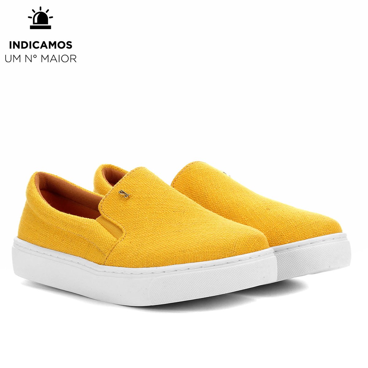 Tênis Santa Lolla Slip On Linho Feminino - Amarelo é ruim? Tênis Santa Lolla Slip On Linho Feminino - Amarelo é boa?