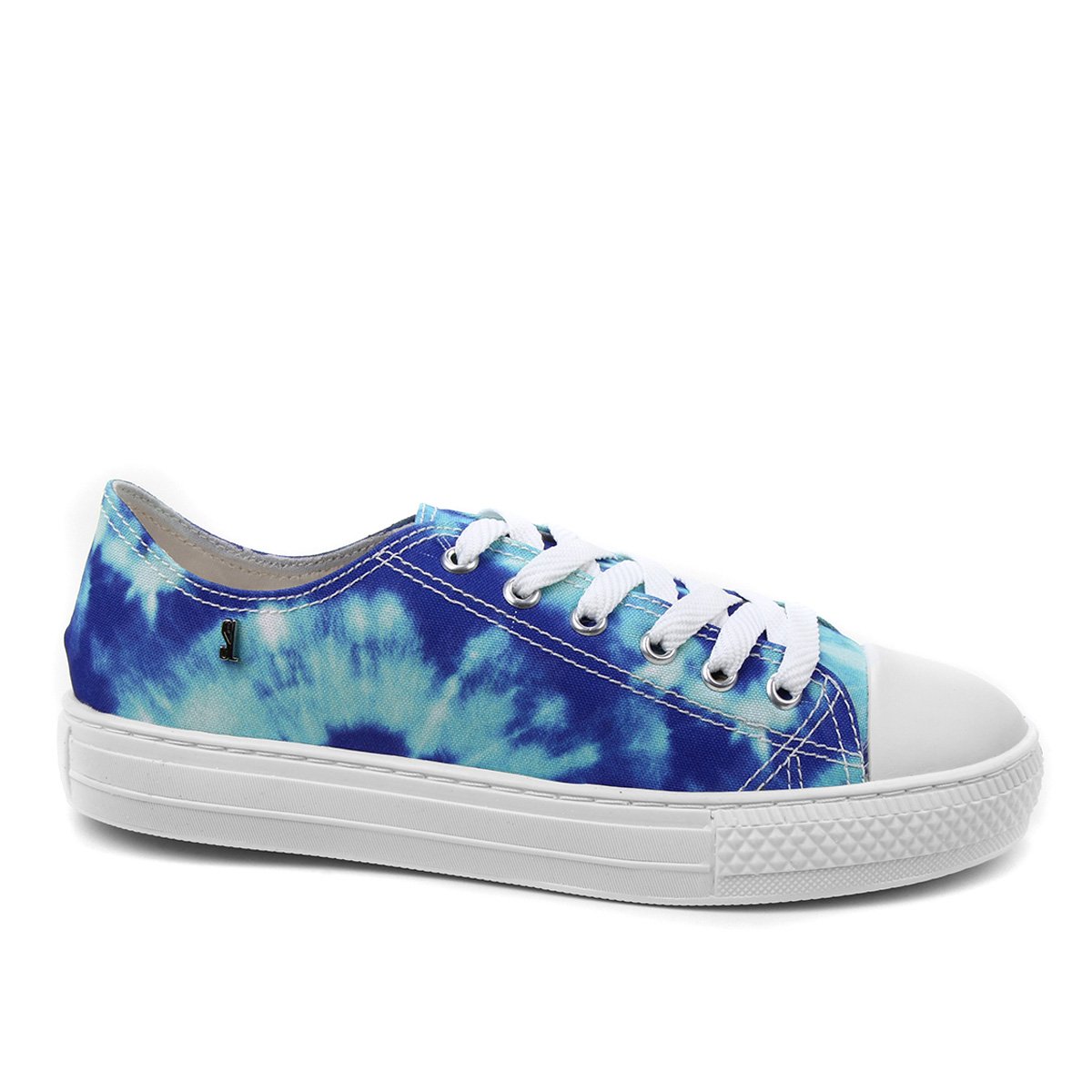 Tênis Santa Lolla Tie Dye Feminino - Azul | Zattini