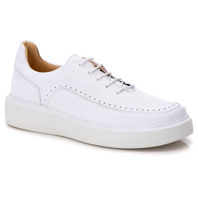 Tênis Sapatênis Casual Masculino Couro Comfort