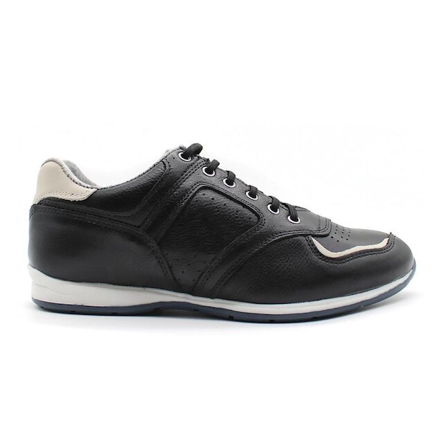 Tenis Sapatenis em Couro Casual Elástico Netony 5695