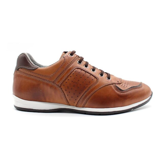 Tenis Sapatenis em Couro Casual Elástico Netony 5695