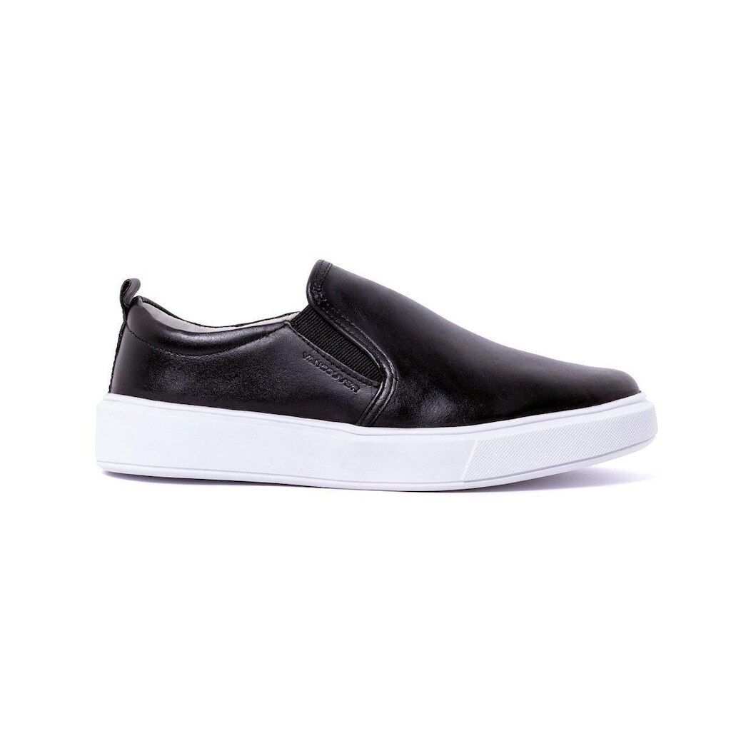 Tênis Sapatênis Iate Casual Em Couro Premium Slip On