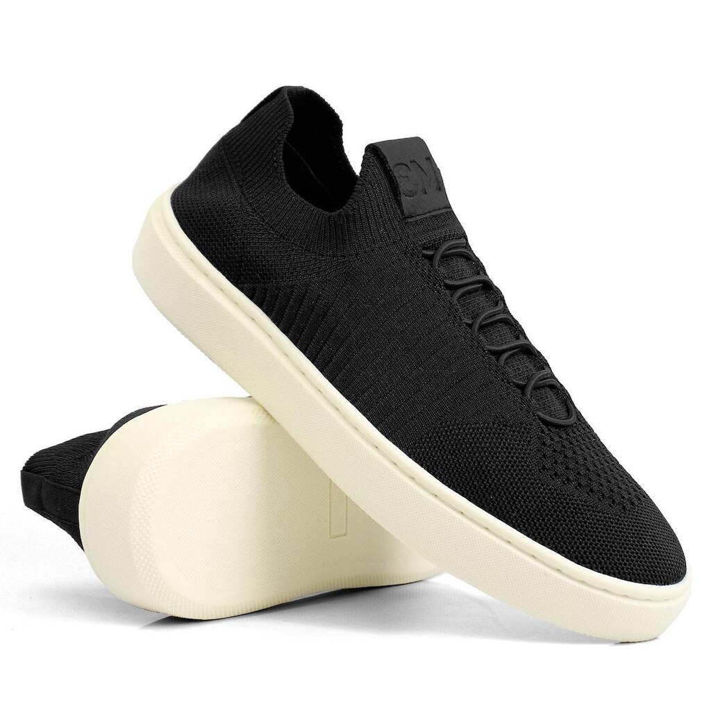 Tênis Sapatênis Knit Masculino Casual Moderno e Confortável