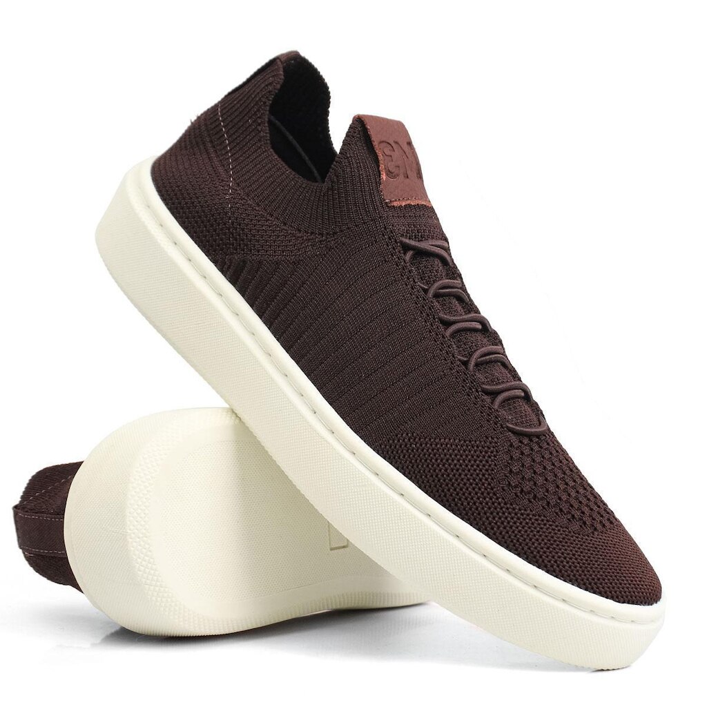 Tênis Sapatênis Knit Masculino Casual Moderno e Confortável