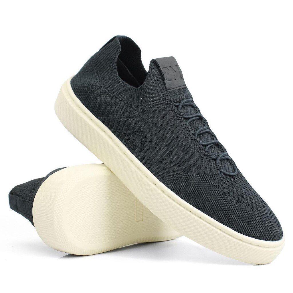 Tênis Sapatênis Knit Masculino Casual Moderno e Confortável