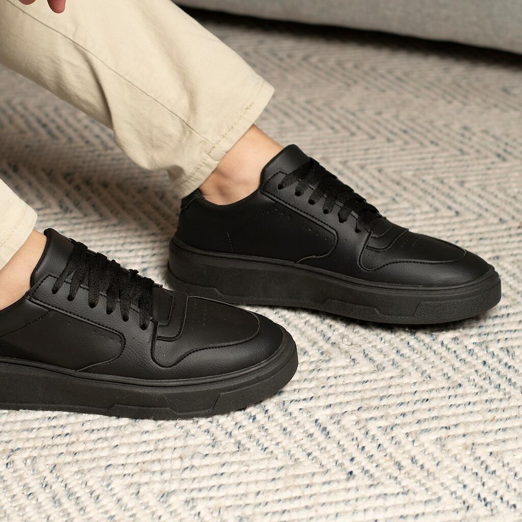 Tênis Sapatenis Masculino Casual Confort Sola 5cm Plataforma