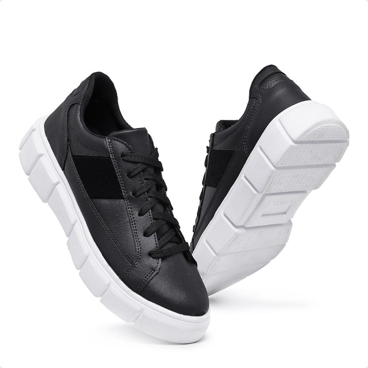 Tênis Sapatênis Masculino Casual Conforto Sola Alta Tratorada Menor preço em Tênis Sapatênis Masculino Casual Conforto Sola Alta Tratorada