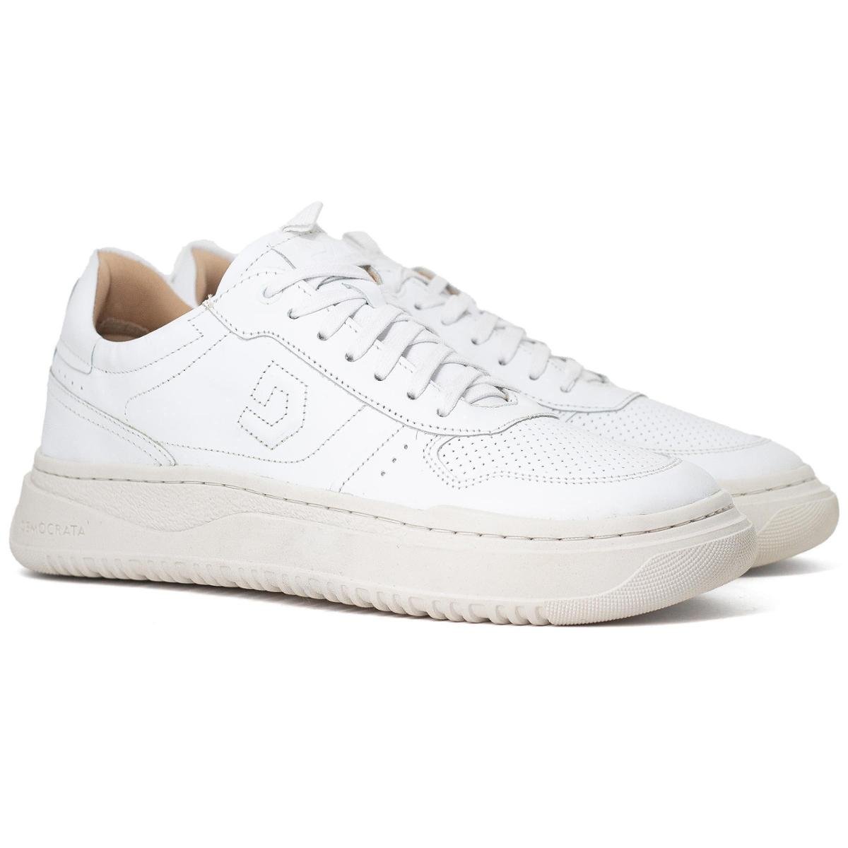 Tênis Sapatênis Masculino Democrata Casual Denim Block Couro Com Cadarço 240501 Menor preço em Tênis Sapatênis Masculino Democrata Casual Denim Block Couro Com Cadarço 240501