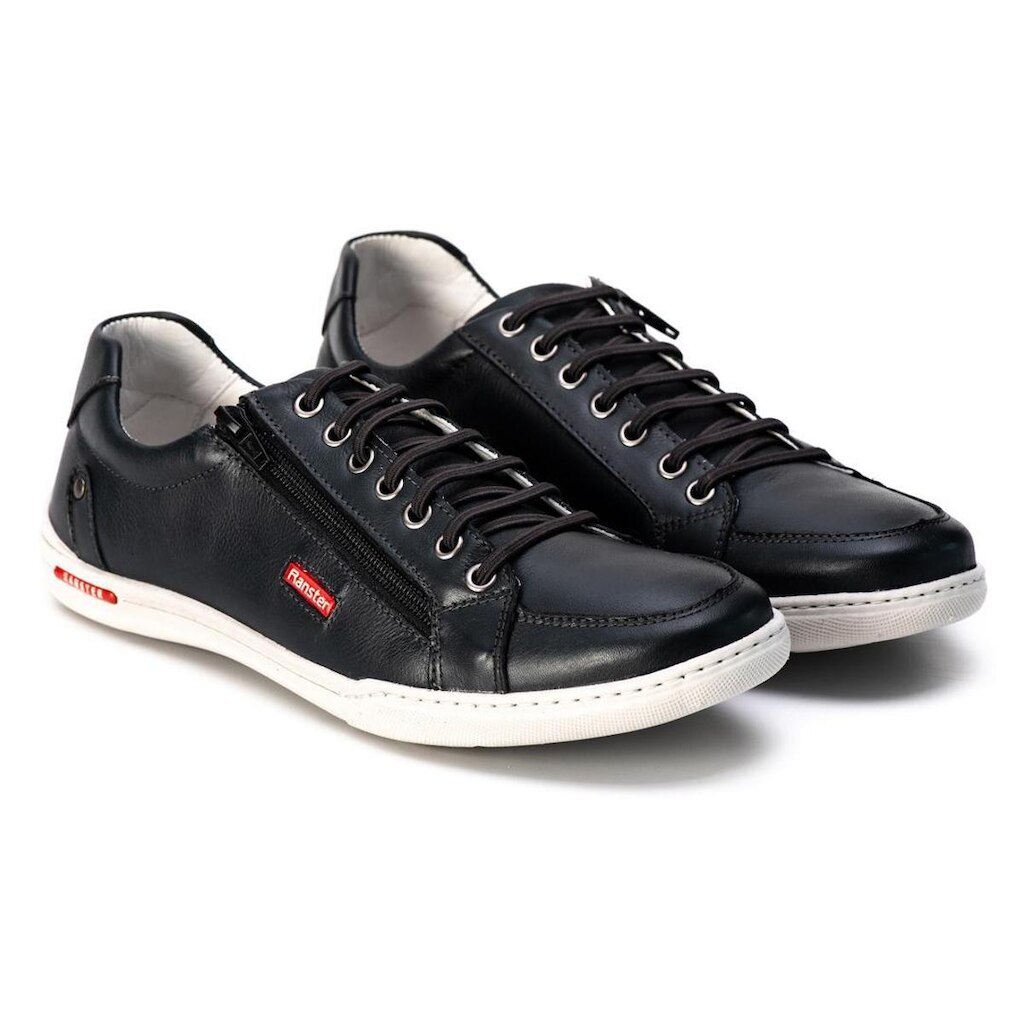 Tenis Sapatenis masculino em couro 100% bovino comfort