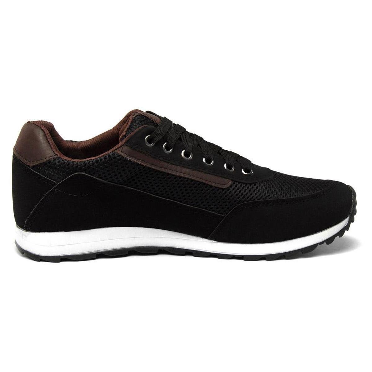 Tênis Sapatênis Masculino Wit Shoes Jogging Casual Esporte Fino Leve + Relógio e Carteira Menor preço em Tênis Sapatênis Masculino Wit Shoes Jogging Casual Esporte Fino Leve + Relógio e Carteira