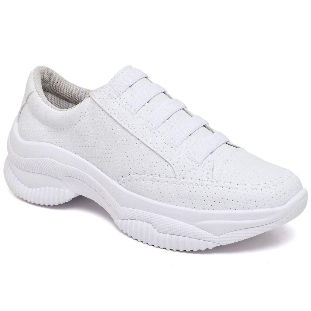 Tênis Sapatênis Sneaker Chunky Detalhe Perfuros