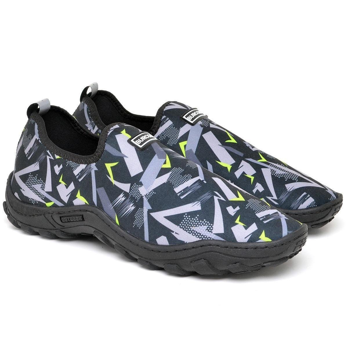 Tênis Sapatilha Burcolli para Pesca Neoprene Unissex Menor preço em Tênis Sapatilha Burcolli para Pesca Neoprene Unissex