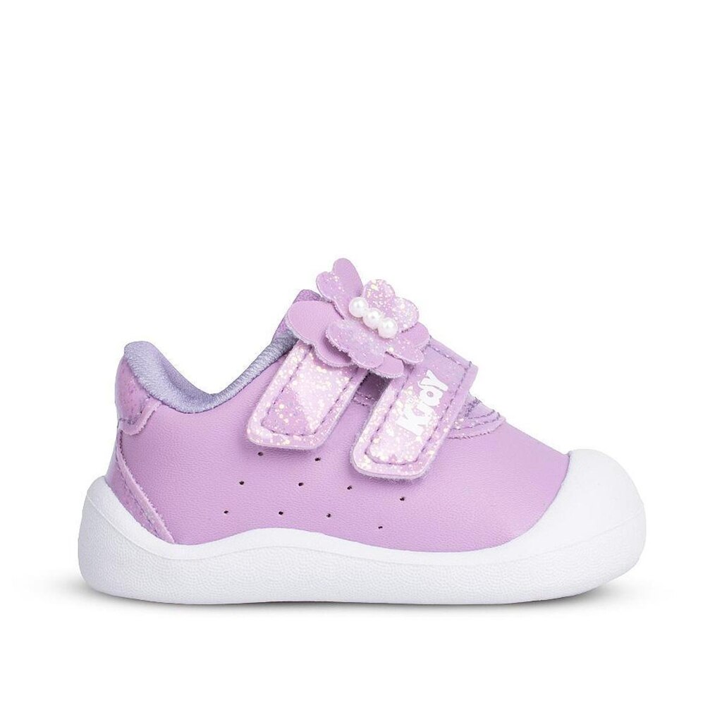 Tênis Sapatilha Infantil Menina Kidy Delicado Velcro Duplo Primeiros Passos