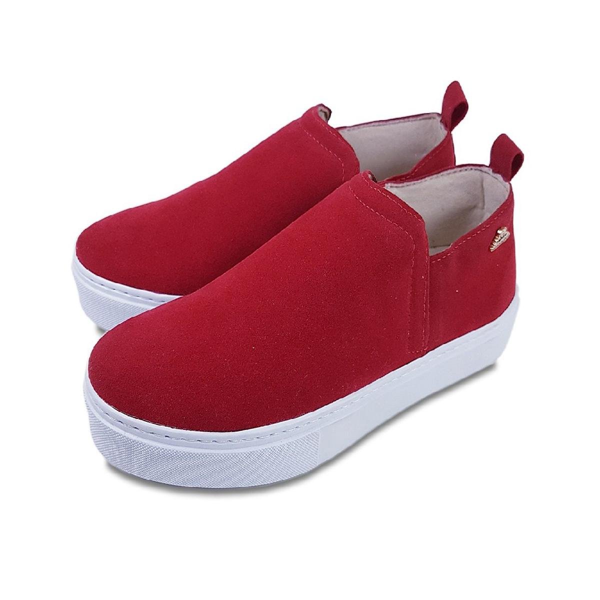 tenis baixo vermelho