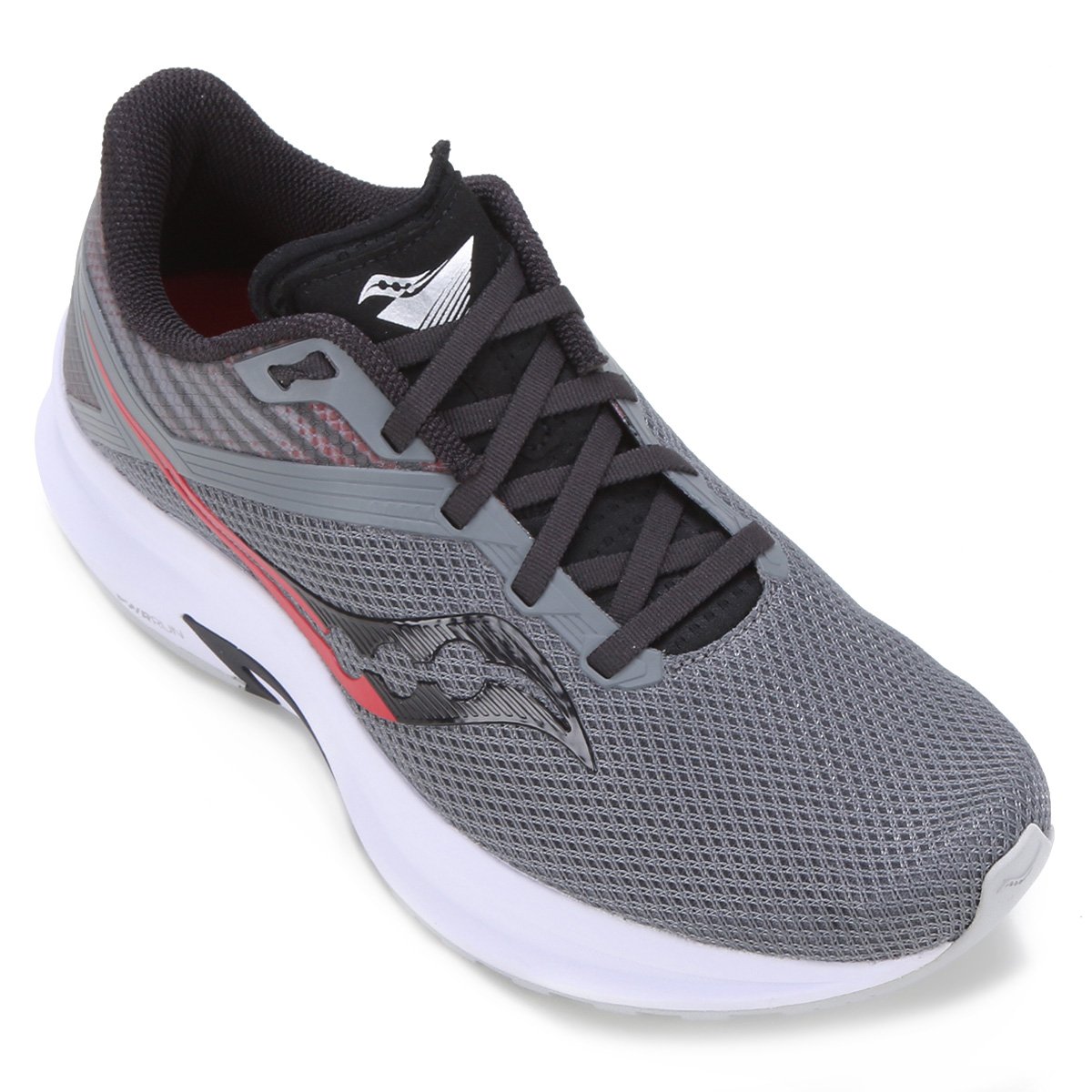 Tênis Saucony Axon Masculino - Cinza+Vermelho é boa?