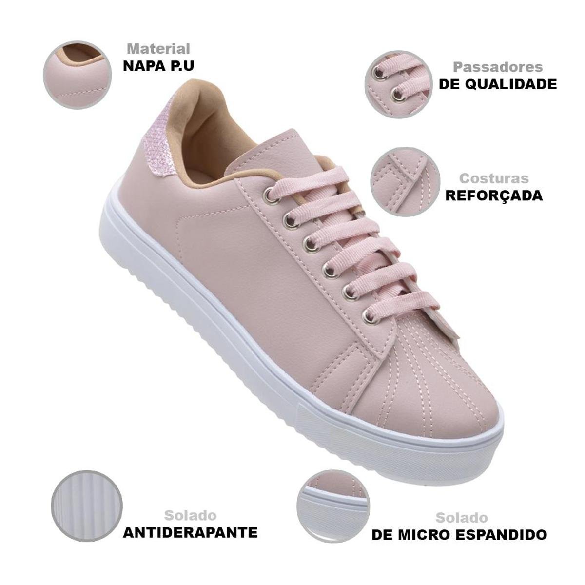 tênis feminino oxford