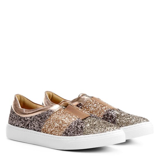 Tênis Shoestock Glitter - Roxo
