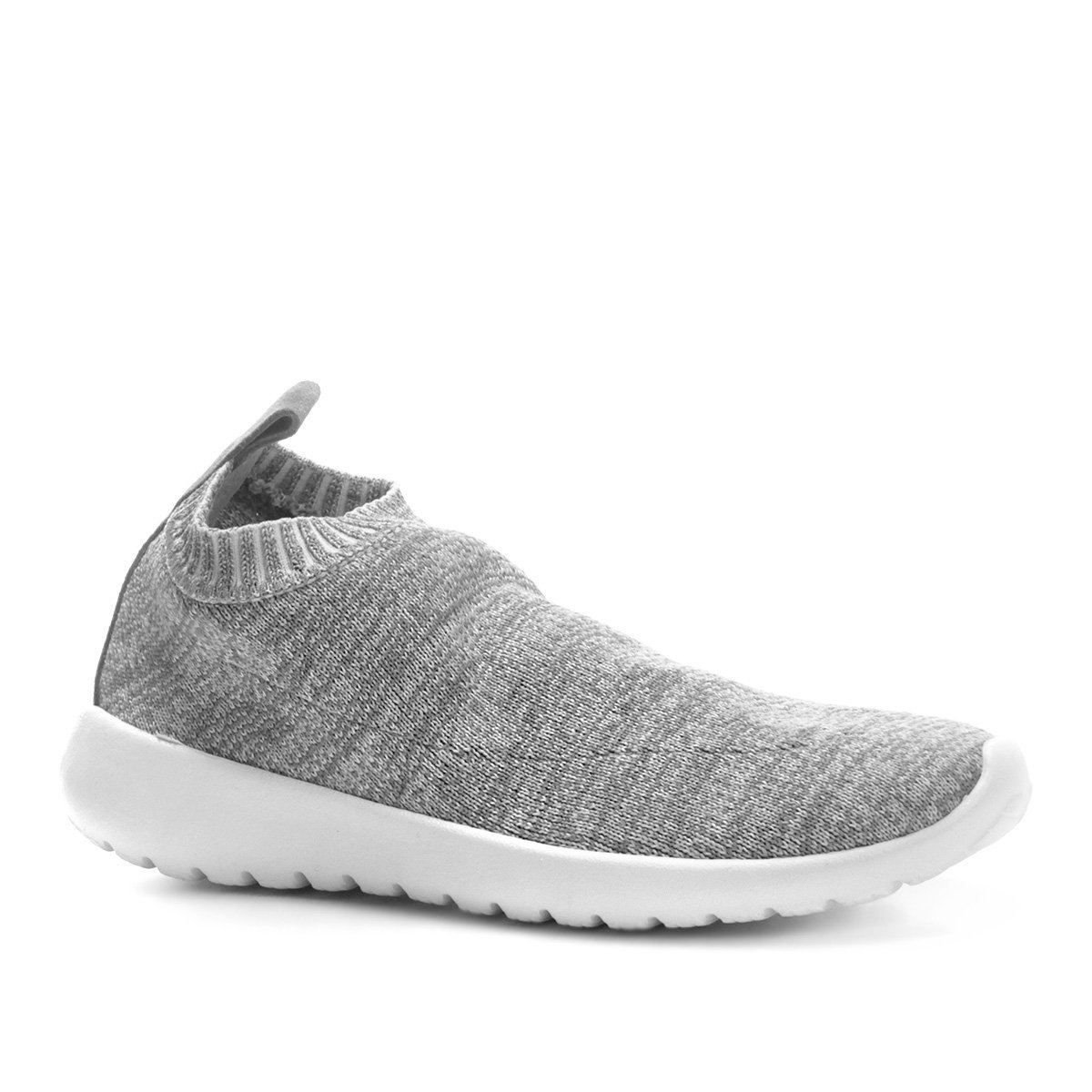 tenis sem cadarço cinza