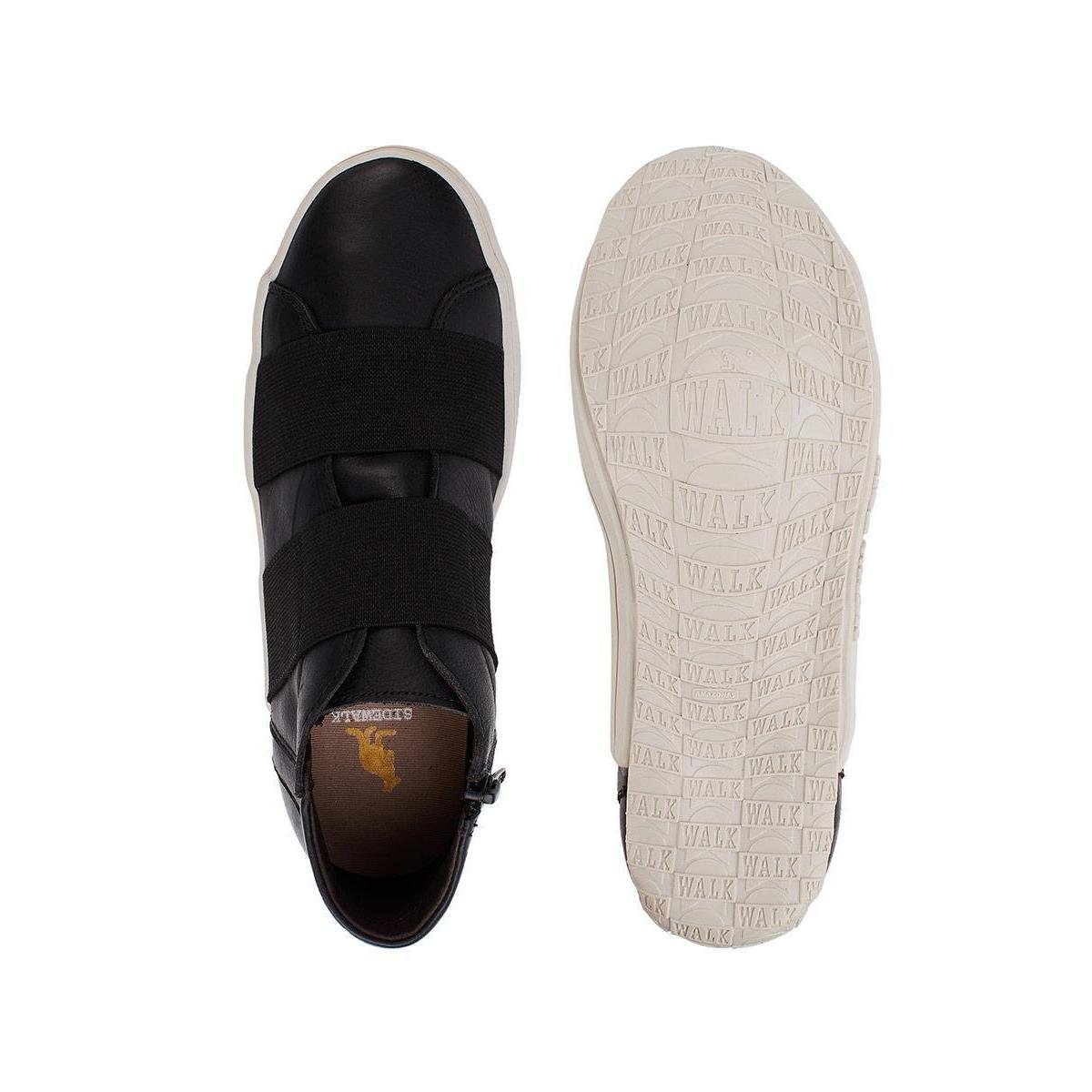 Tênis Sidewalk Cano Alto Fly Feminino - Preto | Zattini