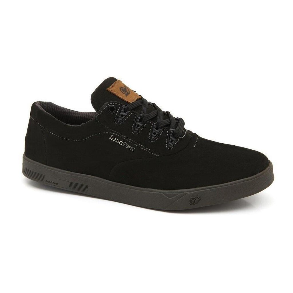 Tênis Skate Bang Unissex Em Couro Cano Baixo Casual Landfeet