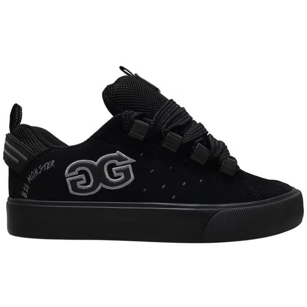 Tênis Skate Double G Big Monster Preto