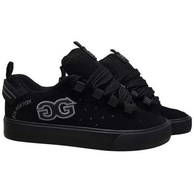 Tênis Skate Double G Big Monster Preto
