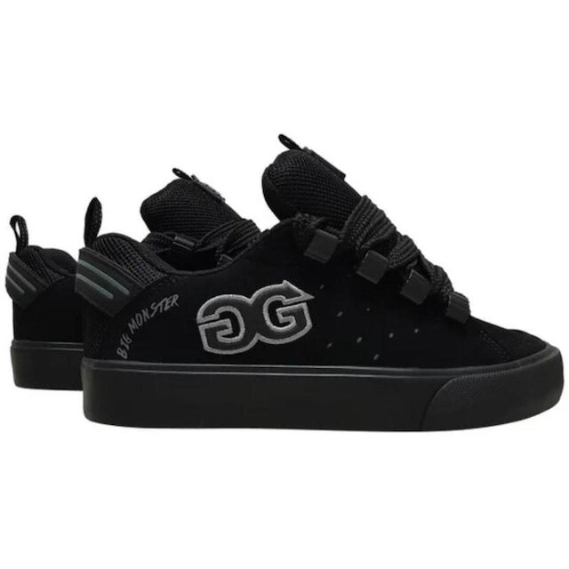 Tênis Skate Double G Big Monster Preto