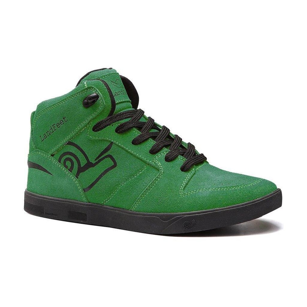 Tênis Skate EmbarcaderoX Em Couro Cano Alto Unissex Landfeet
