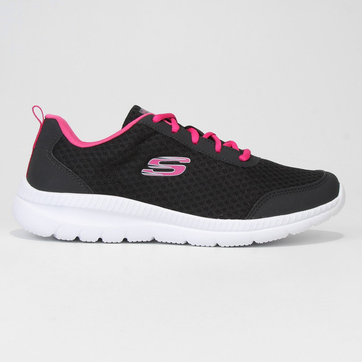 Tênis Skechers Bountiful Be Kind Feminino - Preto+Roxo é ruim? Tênis Skechers Bountiful Be Kind Feminino - Preto+Roxo é boa?