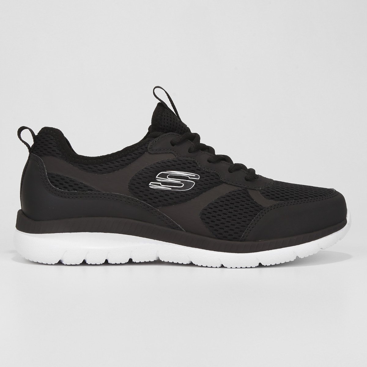 Tênis Skechers Bountiful Masculino - Preto Menor preço em Tênis Skechers Bountiful Masculino - Preto
