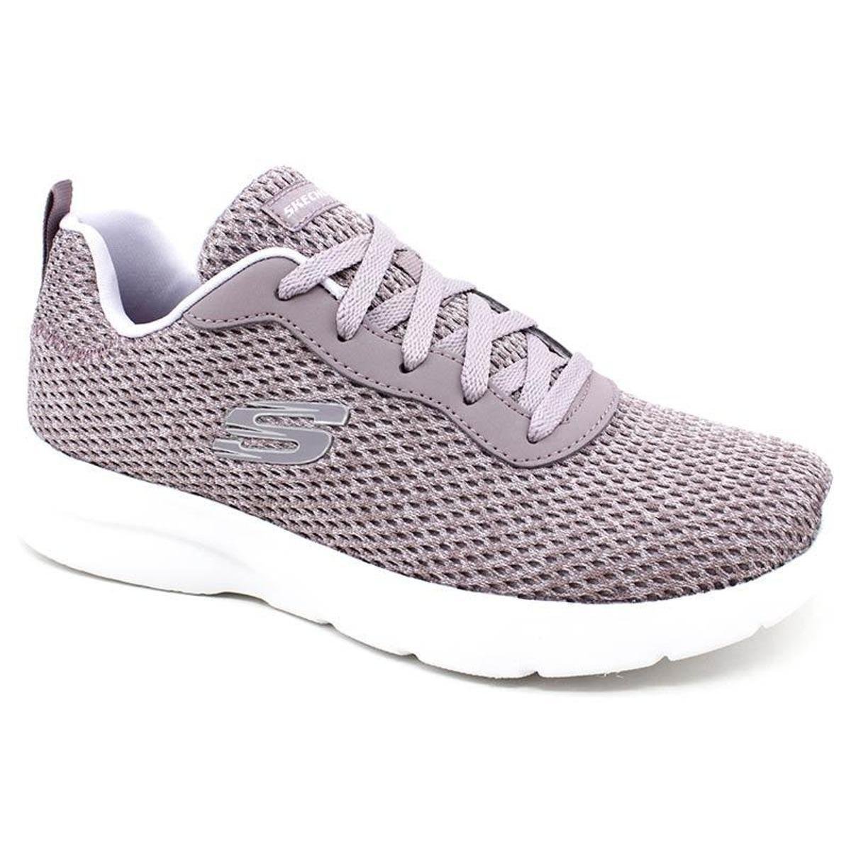 Tênis Skechers Dynamight 2.0 Feminino - Cinza Menor preço em Tênis Skechers Dynamight 2.0 Feminino - Cinza
