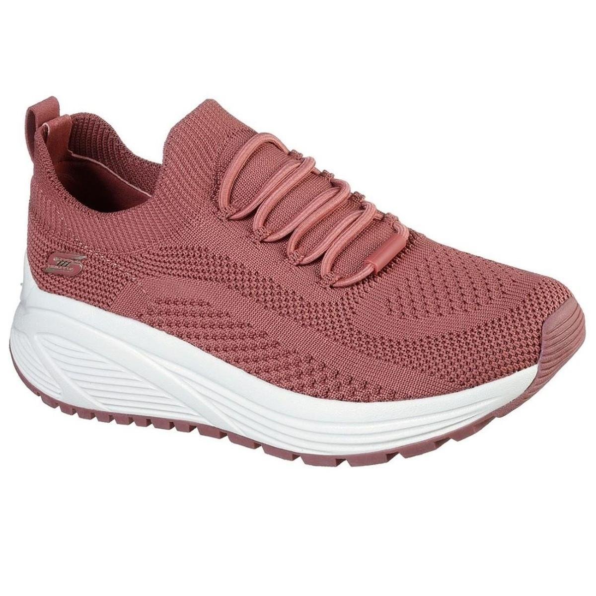 Tênis Skechers Feminino Bobs Sparrow 2.0 - Allegiance Crew - Rosa Antigo Menor preço em Tênis Skechers Feminino Bobs Sparrow 2.0 - Allegiance Crew - Rosa Antigo