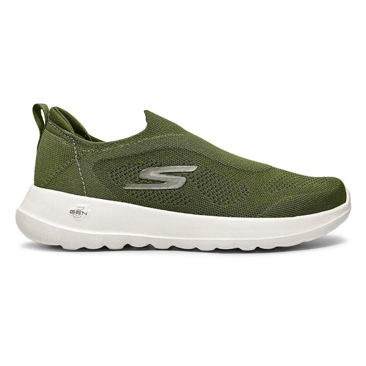 Tênis Skechers Feminino Slip on Go Walk Joy - True Idea Menor preço em Tênis Skechers Feminino Slip on Go Walk Joy - True Idea